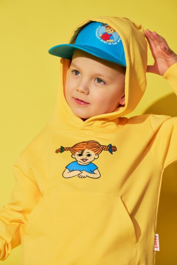 Pippi Langstrømpe x Martinex Peppi Basic Caps Blå 52 54