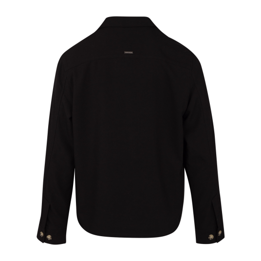 Boz Overshirt Black M Dressy zip overshirt