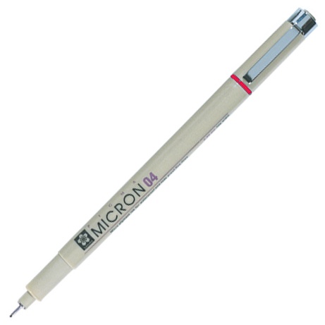 Sakura Pigma Micron Fineliner 04 Red
