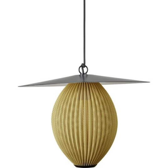 Gubi Satellite Outdoor Taklampe Ø22 Sennep Gull Gubi Satellite Outdoor Taklampe Ø22 Sennep Gull