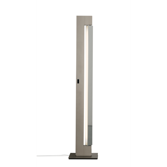 Nemo Ara Gulv DTW Gulvlampe Champagne/ Polert Aluminium