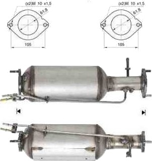 Partikkelfilter VEGAZ FK-864 Partikkelfilter VEGAZ FK-864