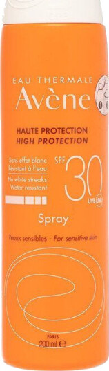 Avène Hochbeskyttende Solspray SPF30 200 ml for Sensitiv Hud Avène Hochbeskyttende Solspray SPF30 200 ml for Sensitiv Hud