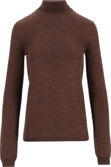 Maison Margiela Dame Strikkevarer Brun S,