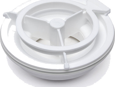 Purus NOOD MiniMAX Vannlåsinnsats 130 mm Innendørsavløp