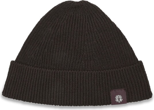 Mos Mosh Gallery Mmgkyle Wool Knit Hat   BLACK COFFEE   One Size