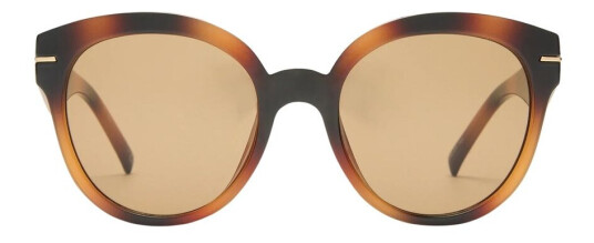Le Specs Capacious Tortoise With Brown Mono Lens