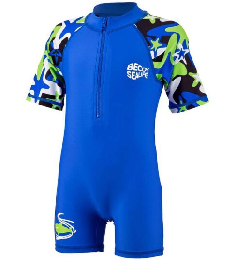 BECO Sealife Rashhguard Zip Dragt Blå 152