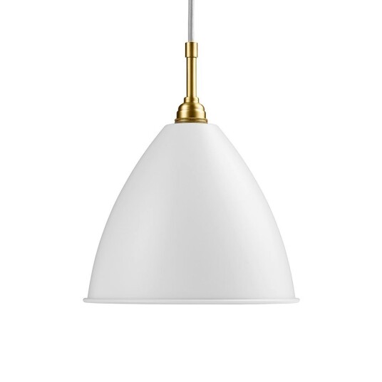Gubi Bestlite BL9 M Pendel Messing/Hvit