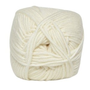 Hjertegarn Extrafine Merino 150 Garn 100 Råhvid/Natur