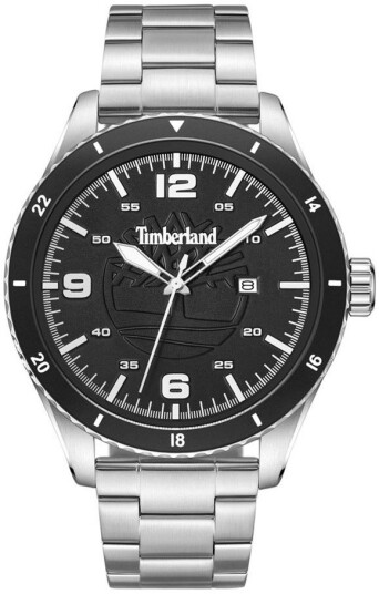 Timberland Herreklokke TDWGH0010503 Ashmont Sort/Stål Ø46 mm