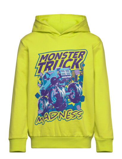 Lego Kidswear Lwsaku 608 Hooded Sweatshirt Yellow 122