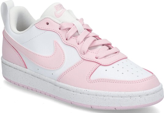Nike Court Borough Low Recraft (Gs) WHITE/PINK FOAM 40