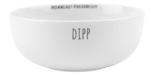 Hadeland Glassverk Hastag - Dippskål 14 Cm - Hyttefeber.No