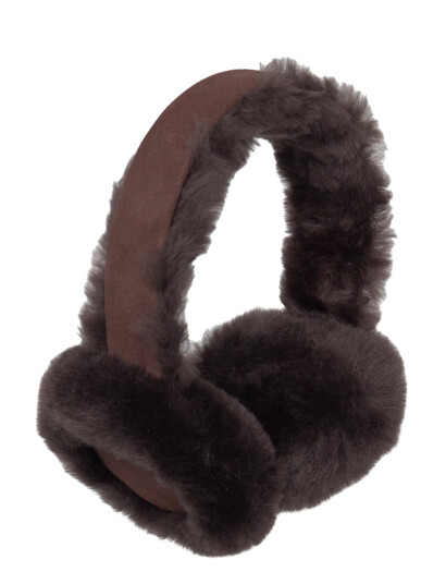 Rosemunde Rhsydney Shearling Ear Warmers - Brown - ONE SIZE Rosemunde Rhsydney Shearling Ear Warmers - Brown - ONE SIZE