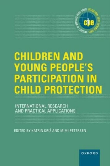 Children And Young People'S Participation In Child Protection