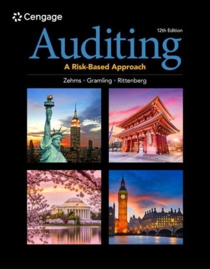 Auditing Av Larry (University Of Wisconsin Madison) Rittenberg, Karla (University Of Wisconsin Madison) Johnstone-Zehms, Audrey (Oklahoma State Univer