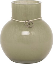 Glassvase Rund Ø 9 x 10 cm Glass Grønn Glassvase Rund Ø 9 x 10 cm Glass Grønn