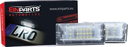 EINPARTS EP02 Nummerskiltlys