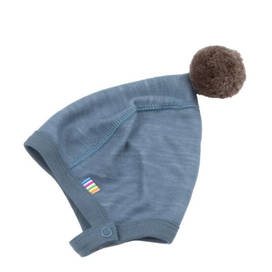 Joha Scarecrow ull/bambus lue med dusk - blå