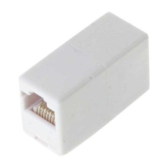 Qnect RJ45-RJ45 8P8C Modulær forlenger Qnect RJ45-RJ45 8P8C Modulær forlenger