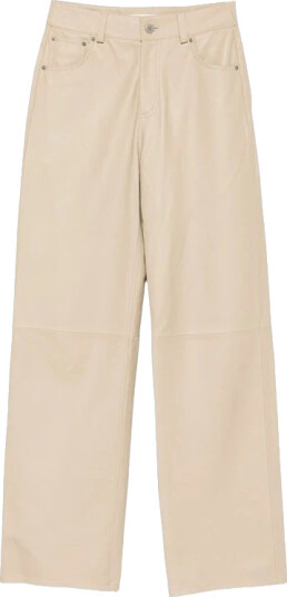 By Malene Birger Dame Bukser Beige M,