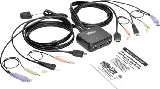 Eaton USB/HD KVM Switch 2 Port B032 HUA2
