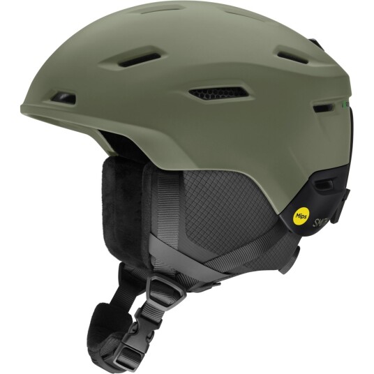 S/Mith Descend MIPS Skihjelm Matte Fatigue Green/Black 51-55cm