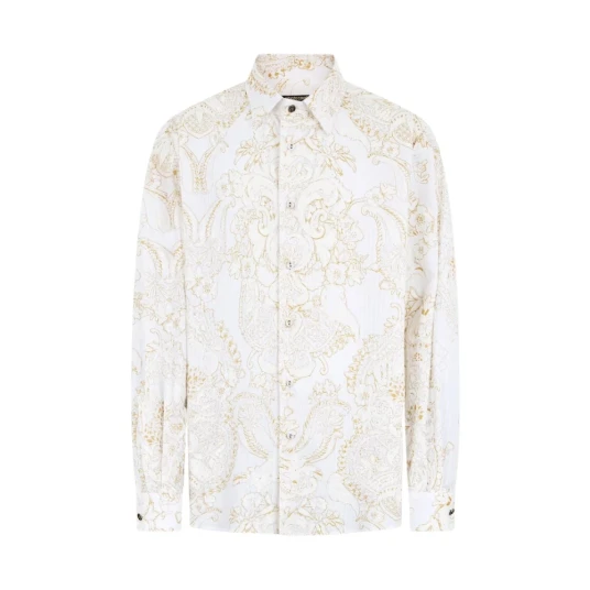 Roberto Cavalli Herre Skjorter Hvit S, Roberto Cavalli Herre Skjorter Hvit S,