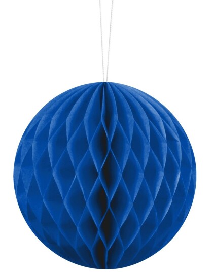 Blå Honeycomb Ball 10 cm Blå Honeycomb Ball 10 cm