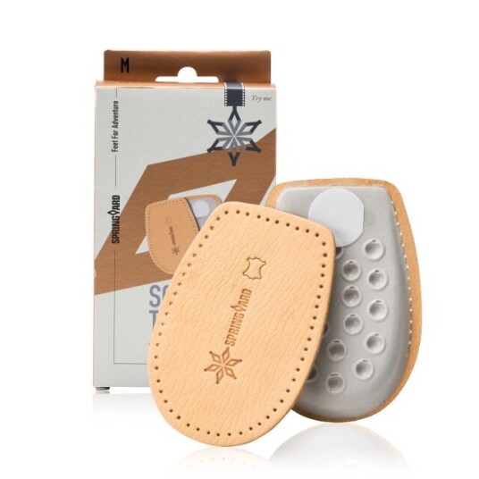 Springyard Leather Heel Cushions NoColour 35-37, NoColour