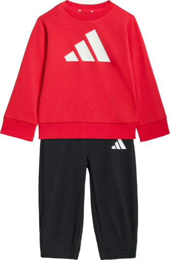 adidas Big Logo French Terry Jog Sett Rød 92
