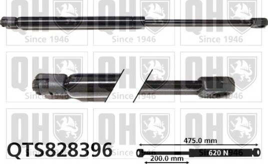 Baklukedemper QUINTON HAZELL QTS828396