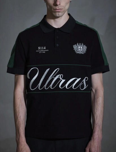 HAN Kjøbenhavn Logo Polo Tee Black S