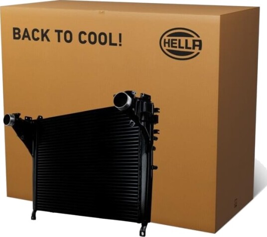 Intercooler HELLA 8ML 366 340-081