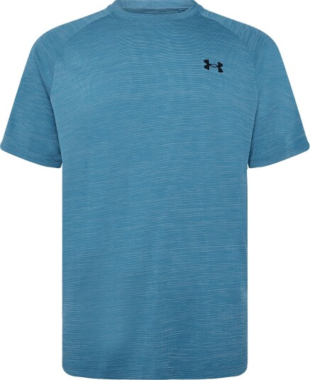 Under Armour Ua Tech Textured Ss   Blue   XS