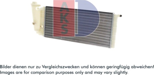 AKS DASIS 080270N Radiator motorkjøling