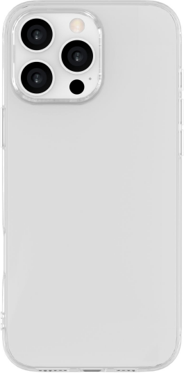eSTUFF INFINITE VIENNA Mobildeksel for iPhone 16 Pro - Gjennomsiktig, 100% Resirkulert Plast