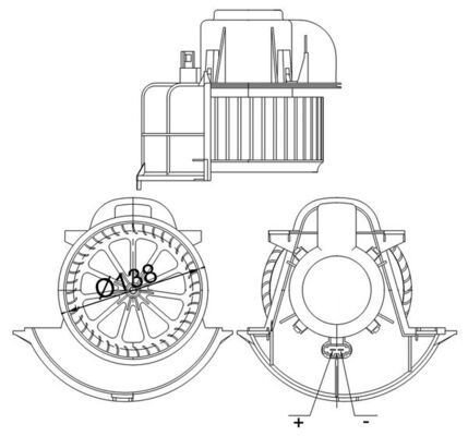 Kupévifte MAHLE ORIGINAL AB 113 000S