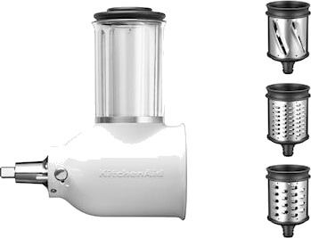 KitchenAid Grønsaksskjærer til Artisan Kjøkkenmaskin Hvit/Klar 5KSMVSA
