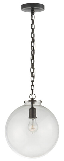 Katie Globe takpendel brons/klarglas Katie Globe takpendel brons/klarglas