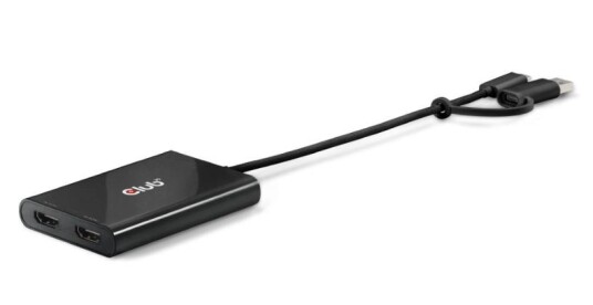 Club 3D Video Splitter Usb Type-C 2X Club 3D Video Splitter Usb Type-C 2X