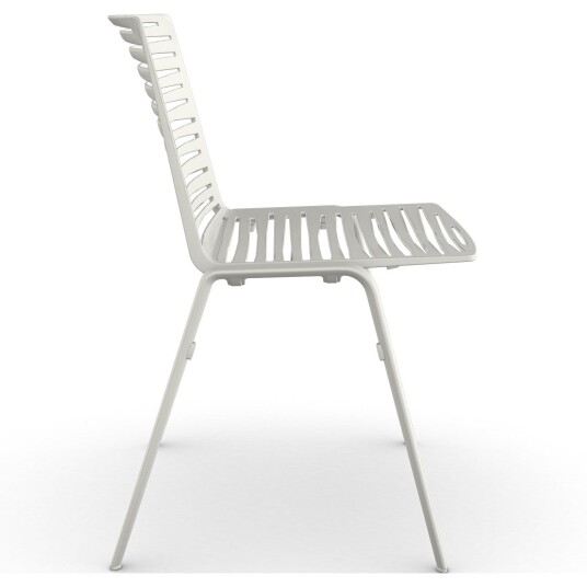 Fast Zebra spisestol White
