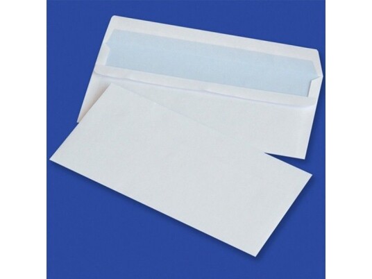Office Products Selvklebende Konvolutter Office Products Sk Dl 110X220 Mm 75 G/M² 50 Stk. Hvit