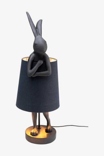 KARE Design Bordlampe Kanin Svart KARE Design Bordlampe Kanin Svart
