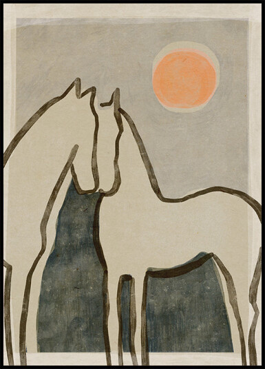 Equine Embrace Plakat Plakat / 100x150cm