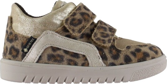 Superfit Sko Tex Supies 4S Brun/Gull m. Leopard Superfit 22 Sko