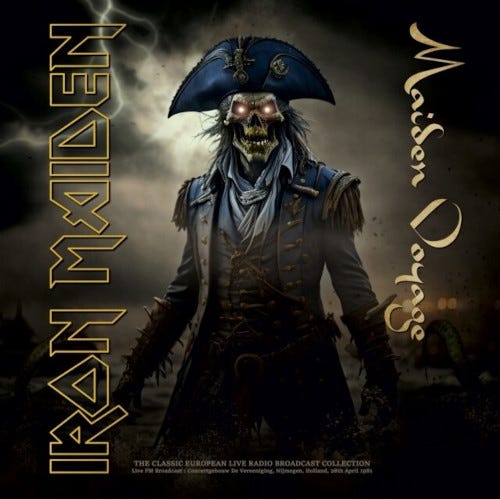 Iron Maiden Maiden Voyage Live FM Broadcast Holland 1981 LP/Vinyl Iron Maiden Maiden Voyage Live FM Broadcast Holland 1981 LP/Vinyl