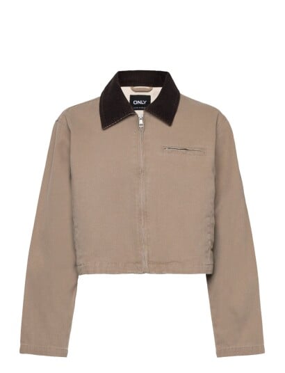 ONLY Onlcava Collar Jacket Otw Cc Beige L