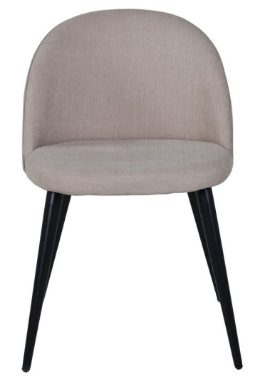Velvet spisestuestoler beige.